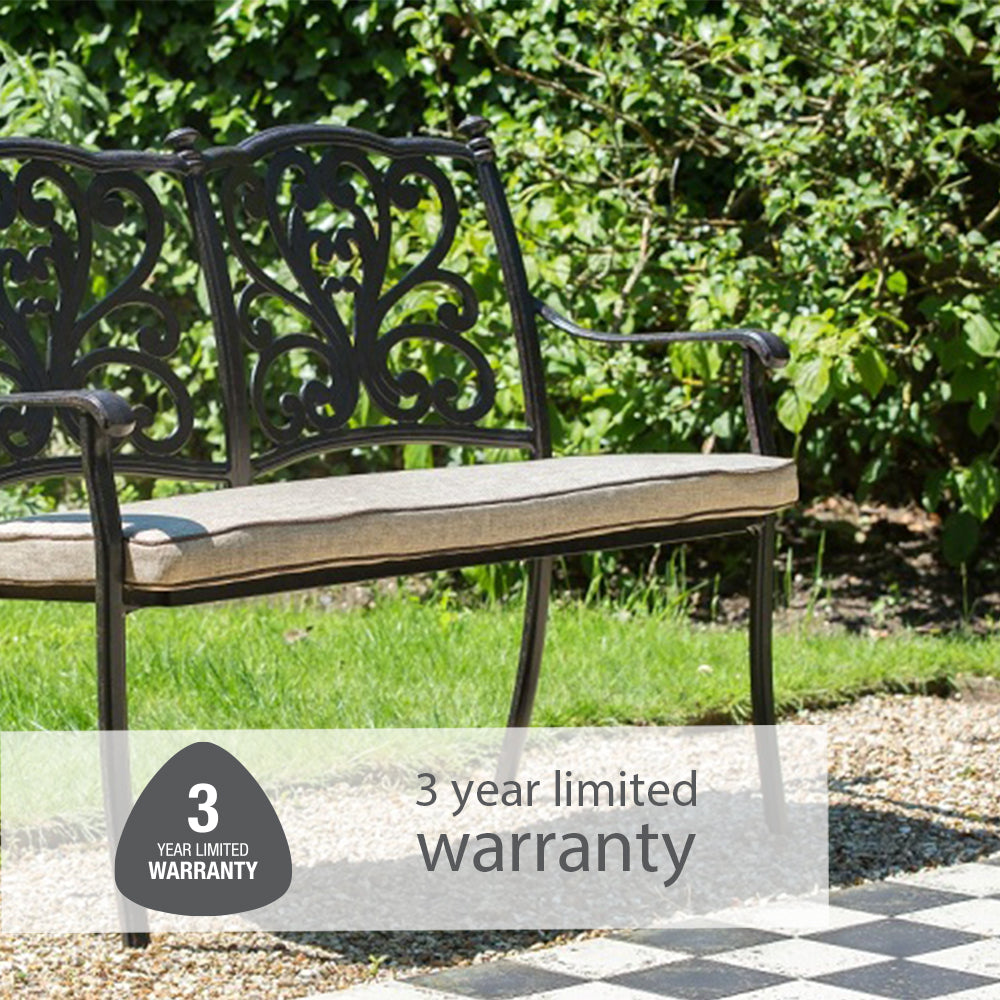 Devon Bench and Cushion