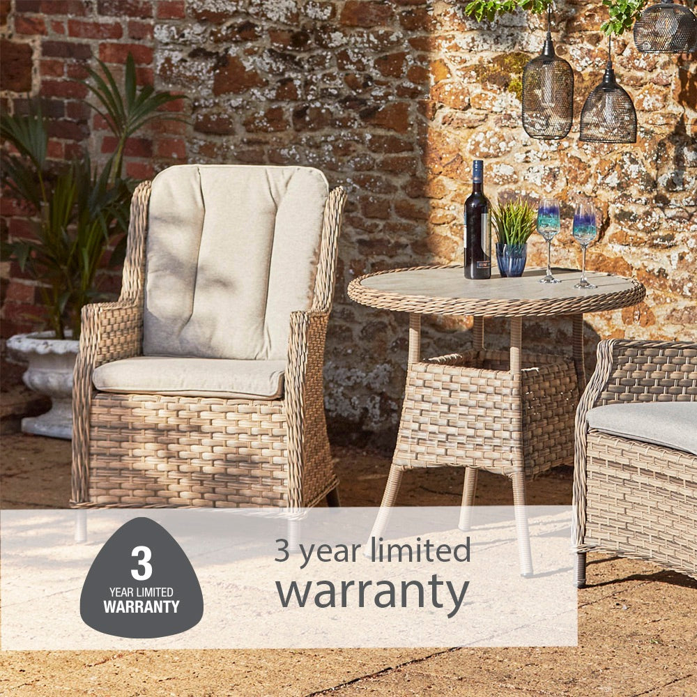 Florence 80cm Bistro Set