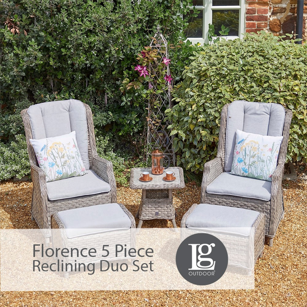 Florence 5 Piece Reclining Duo Set