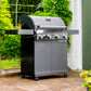 Classic 4 Burner Barbecue (With Side Burner)