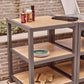 Sanctuary Oak Outdoor Kitchen Square Unit