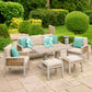 Havana Lounge Dining Set with Adjustable Table