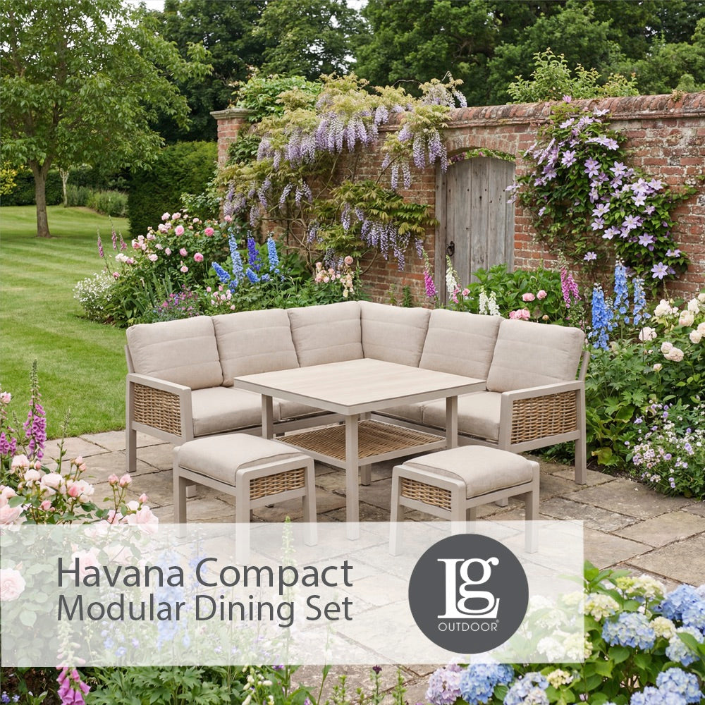 Havana Compact Modular Dining Set
