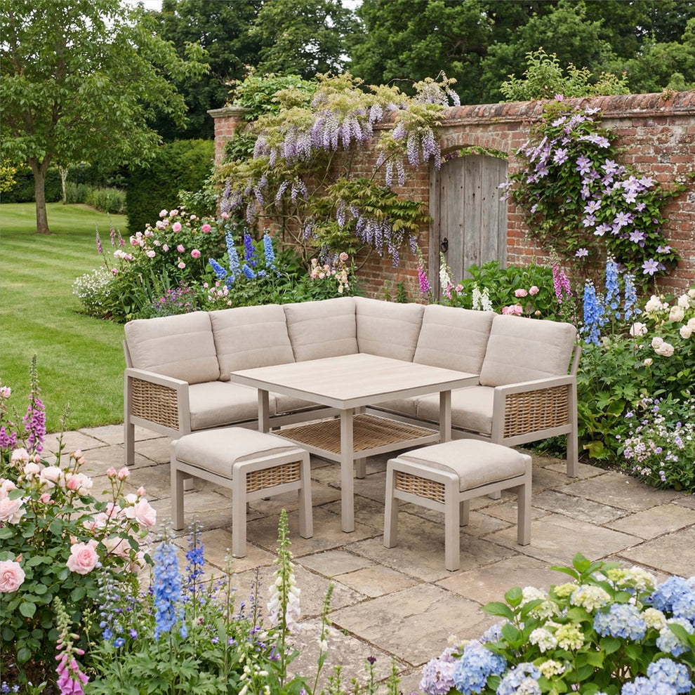 Havana Compact Modular Dining Set – LG OUTDOOR