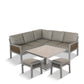 Havana Compact Modular Dining Set with Adjustable Table