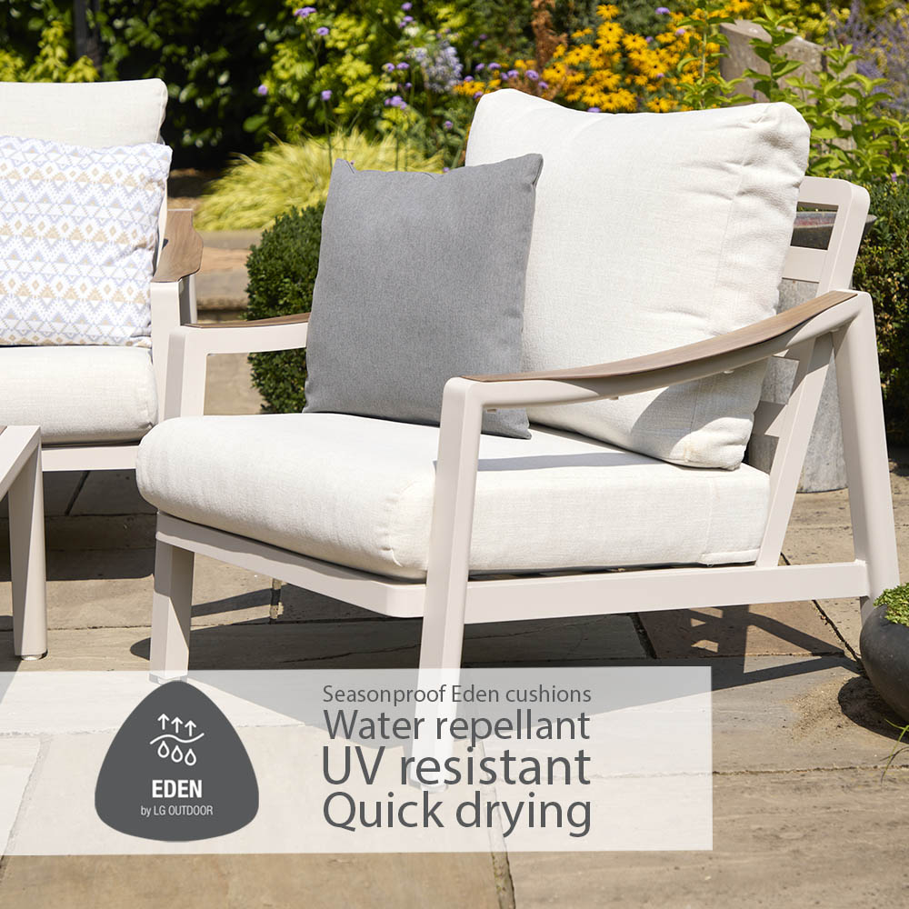 Lisbon Square Modular Dining Set with Adjustable Table