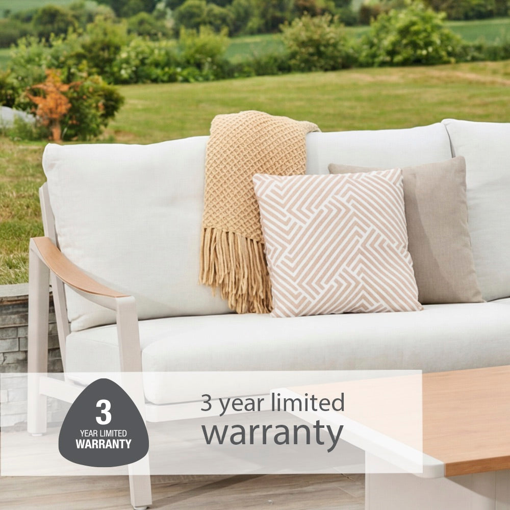 Lisbon Rectangular Modular Dining Set with Adjustable Table