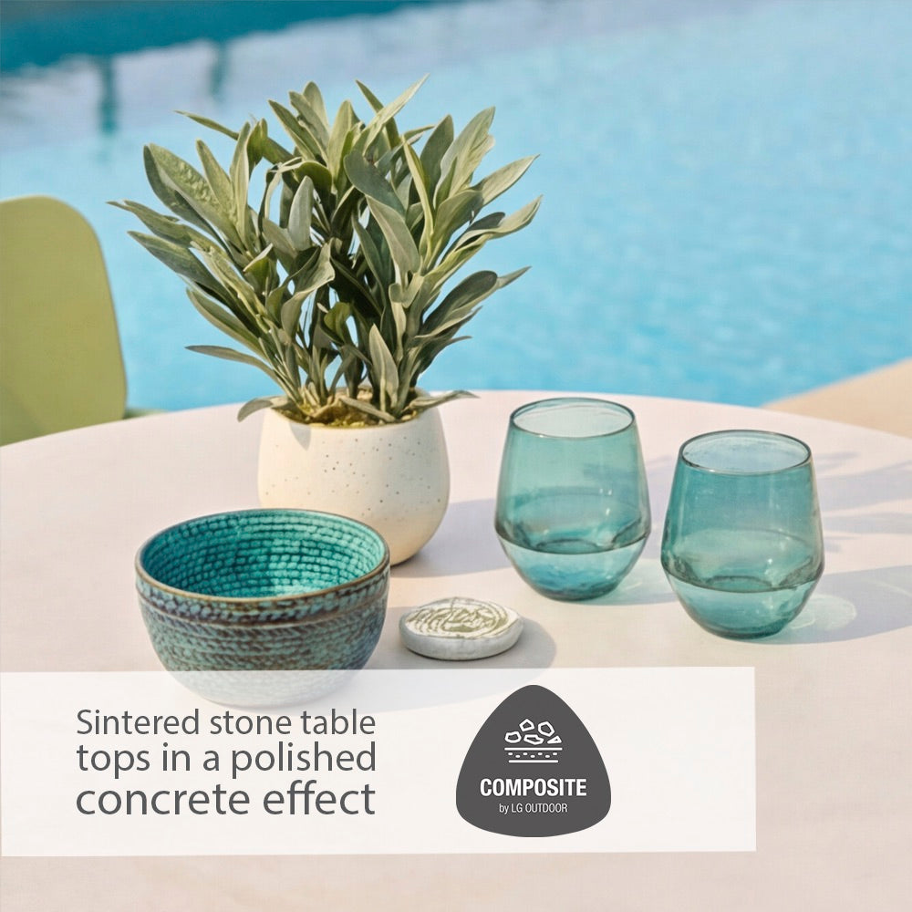 Laguna Pistachio 4 Seat Round Dining Set