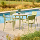 Laguna Pistachio 4 Seat Round Dining Set