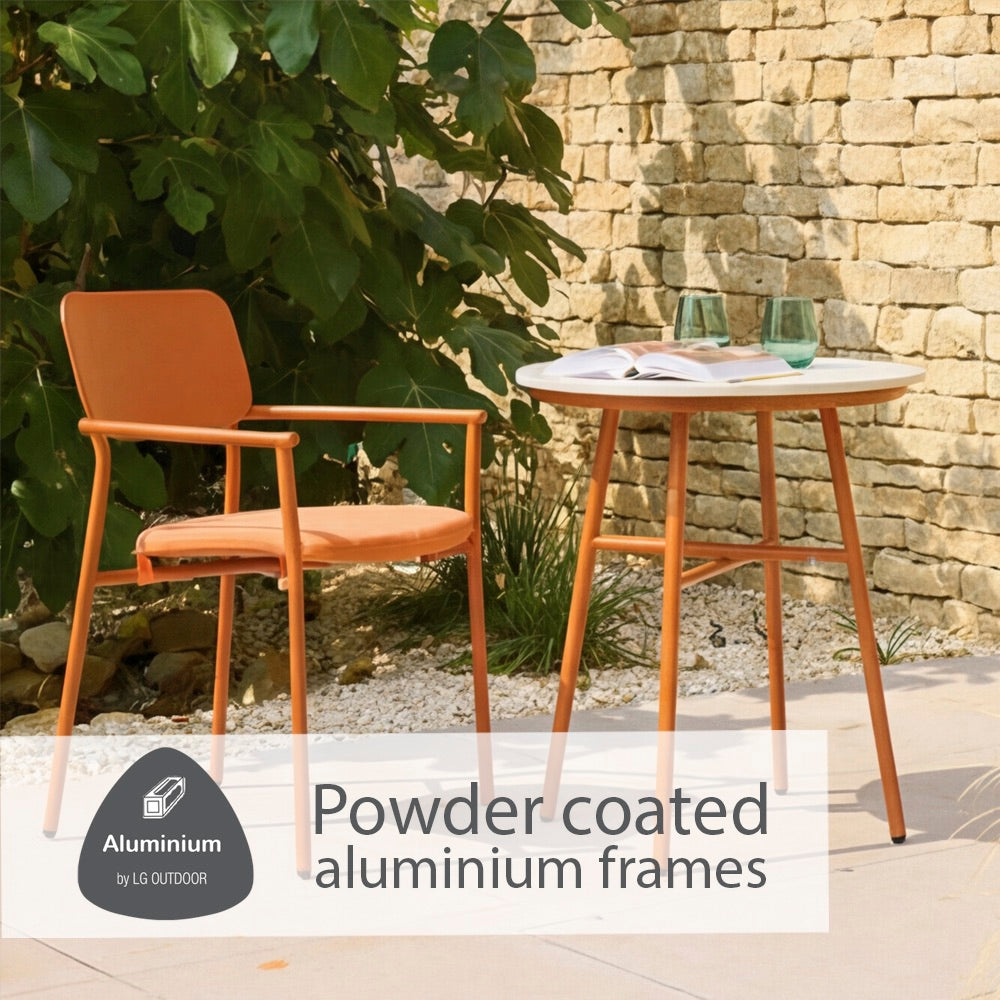 Laguna Terracotta Bistro Set