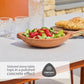 Laguna Terracotta 6 Seat Rectangular Dining Set