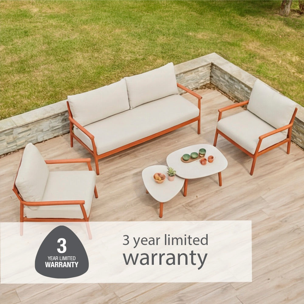 Laguna Terracotta Lounge Set