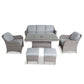 Monte Carlo Sand Lounge Dining Set