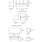 Monte Carlo Sand Lounge Dining Set