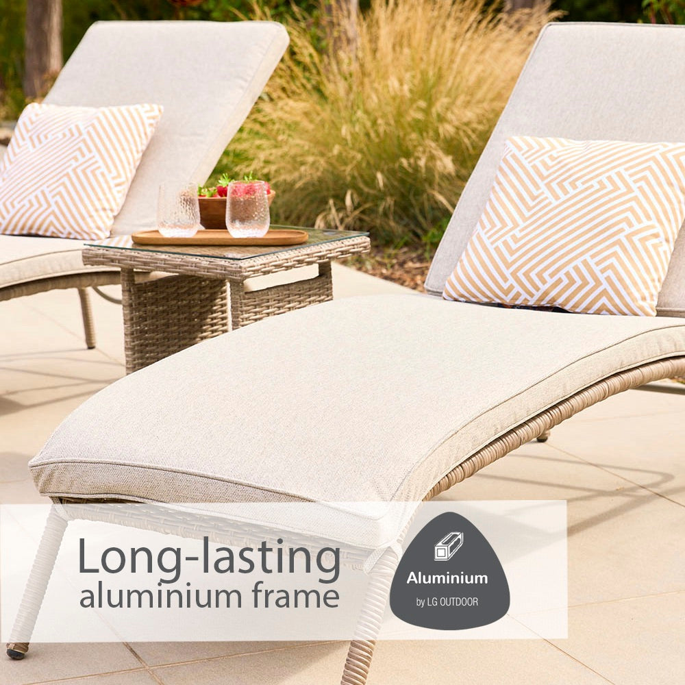 Monte Carlo Sand Sunlounger Duo Set
