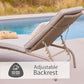 Monte Carlo Sand Sunlounger Duo Set