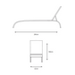 Monte Carlo Stone Sunlounger Duo Set