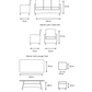 Monte Carlo Stone Lounge Dining Set