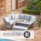 Monte Carlo Stone Rectangular Dining Modular