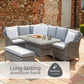 Monte Carlo Stone Rectangular Dining Modular