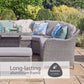 Monte Carlo Stone Large Square Dining Modular