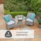 Monte Carlo Stone 2 Seat Set