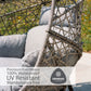 Monte Carlo Stone Cocoon Chair