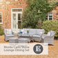Monte Carlo Stone Lounge Dining Set