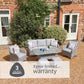 Monte Carlo Stone Lounge Dining Set