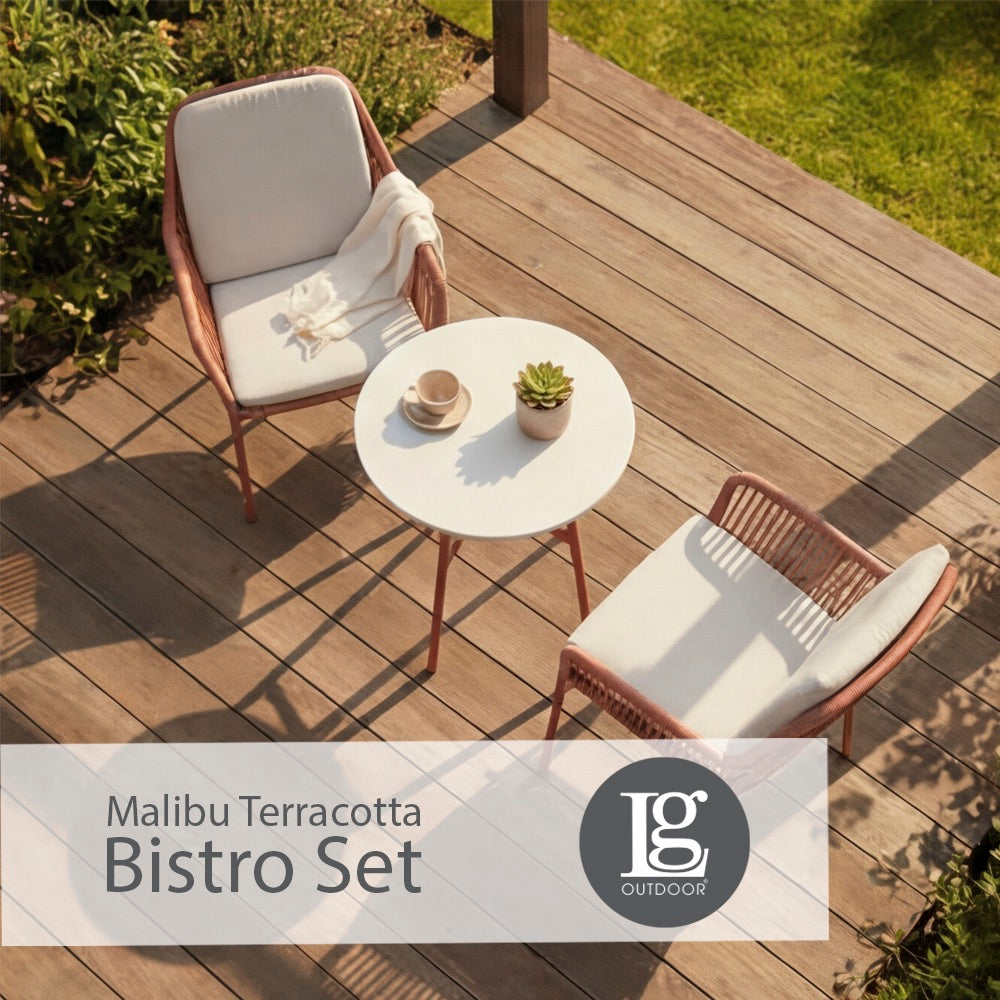 Malibu Terracotta Bistro Set