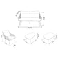 Malibu Terracotta Lounge Set