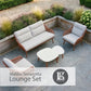Malibu Terracotta Lounge Set