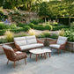 Malibu Terracotta Lounge Set