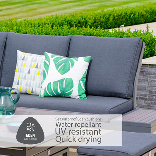 Milano Deluxe Modular Dining Set with Adjustable Table