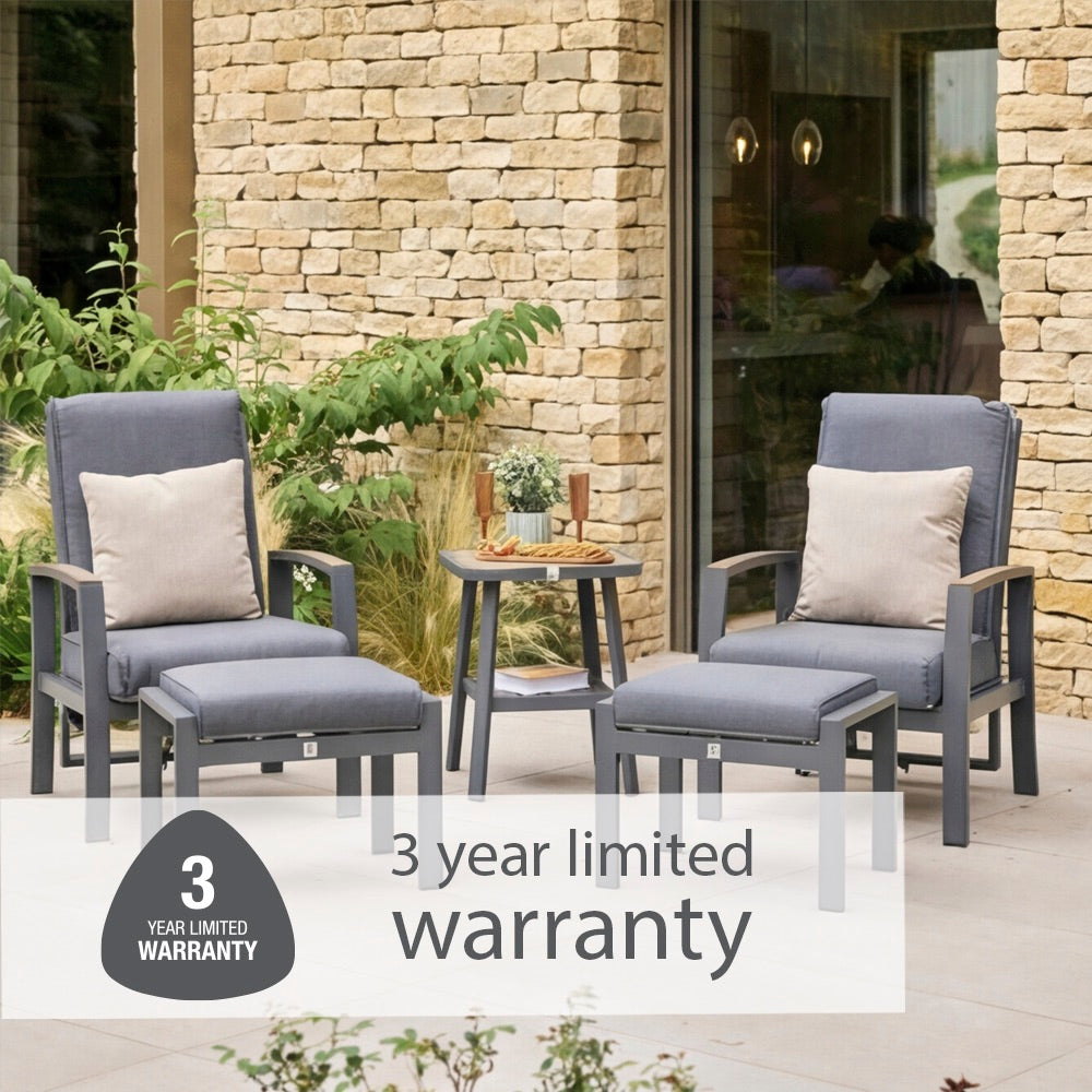 Monza 5 Piece Recliner Set