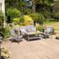 Monza Lounge Set with High Coffee Table