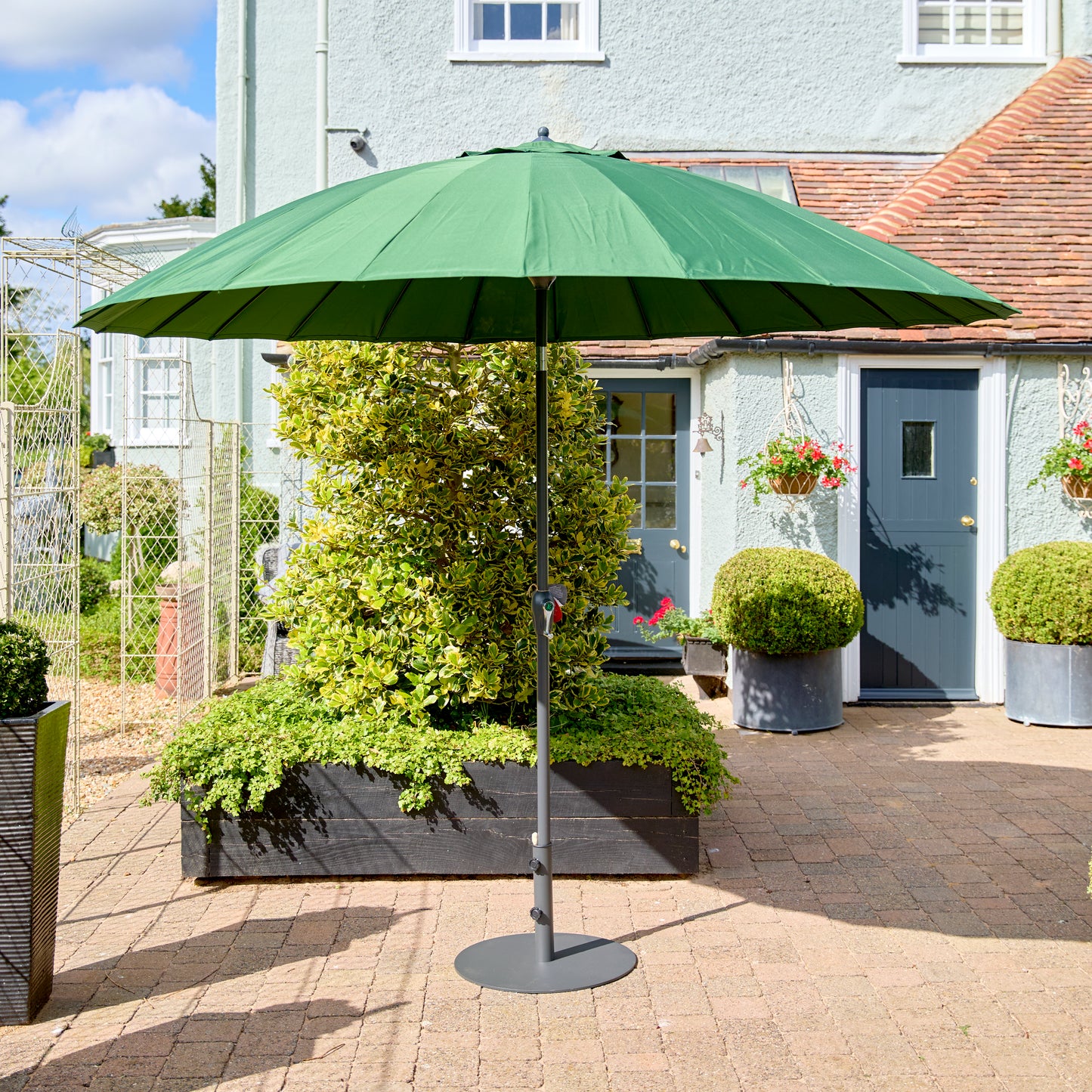 Mikado 2.5m Parasol - Forest Green