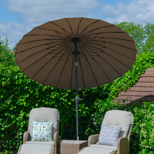 Mikado 2.5m Parasol - Taupe