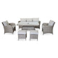 Monaco Sand Lounge Dining Set