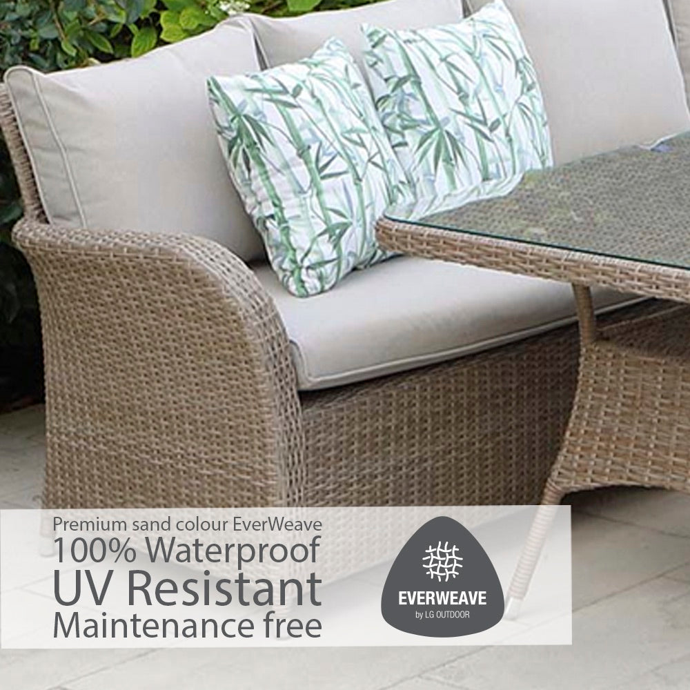 Monaco Sand Rectangular Dining Modular