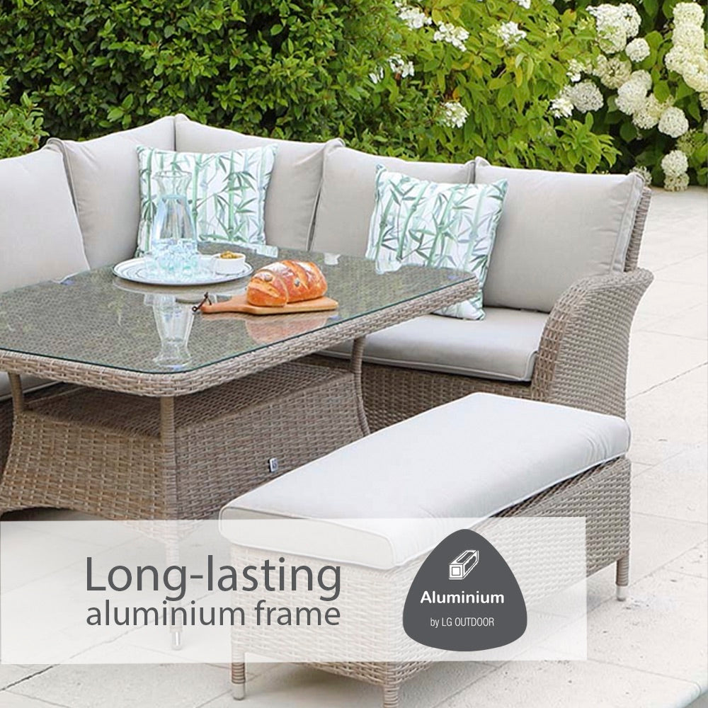 Monaco Sand Rectangular Dining Modular