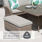 Monaco Sand Large Square Dining Modular