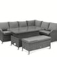 Monaco Stone Rectangular Dining Modular With Adjustable Table