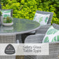 Monaco Stone 4 Seat Dining Set