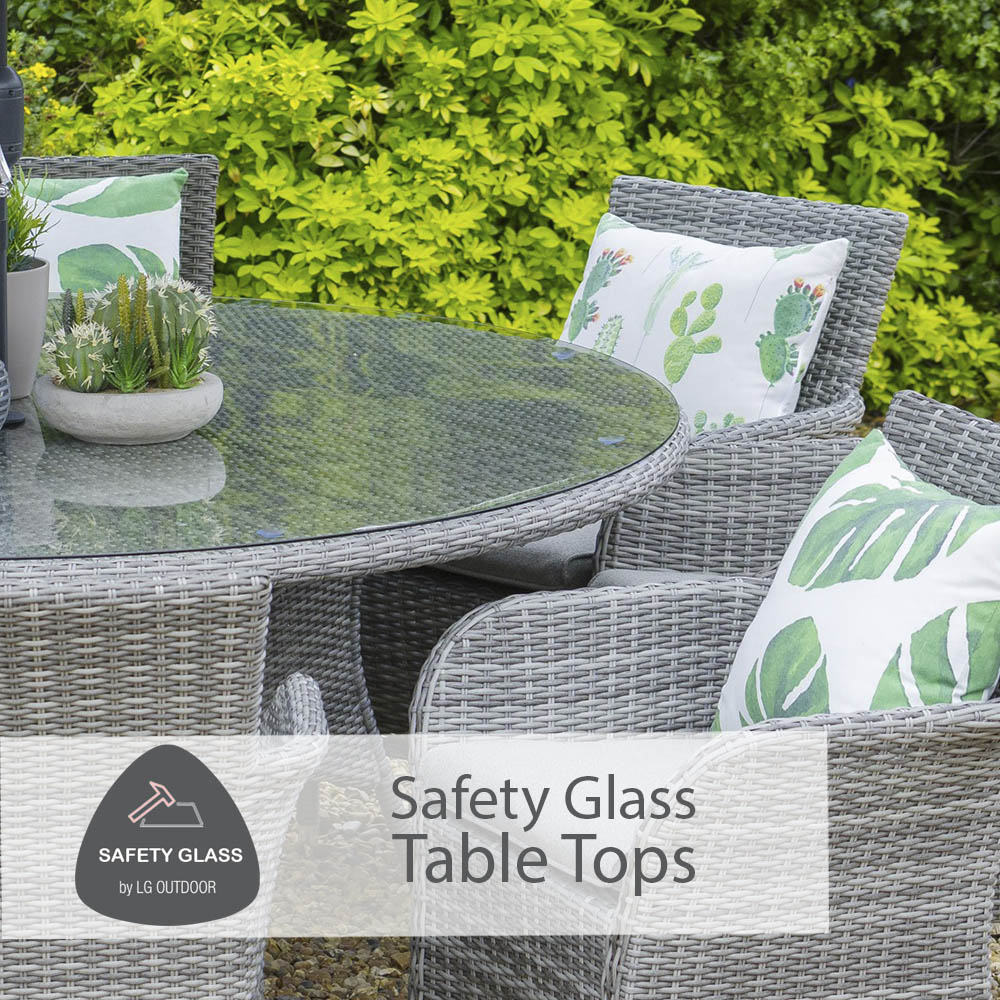 Monaco Stone 4 Seat Dining Set
