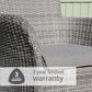 Monaco Stone 4 Seat Dining Set