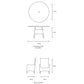 Monaco Stone 4 Seat Dining Set