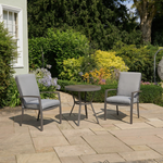 Milano Taupe Bistro Set