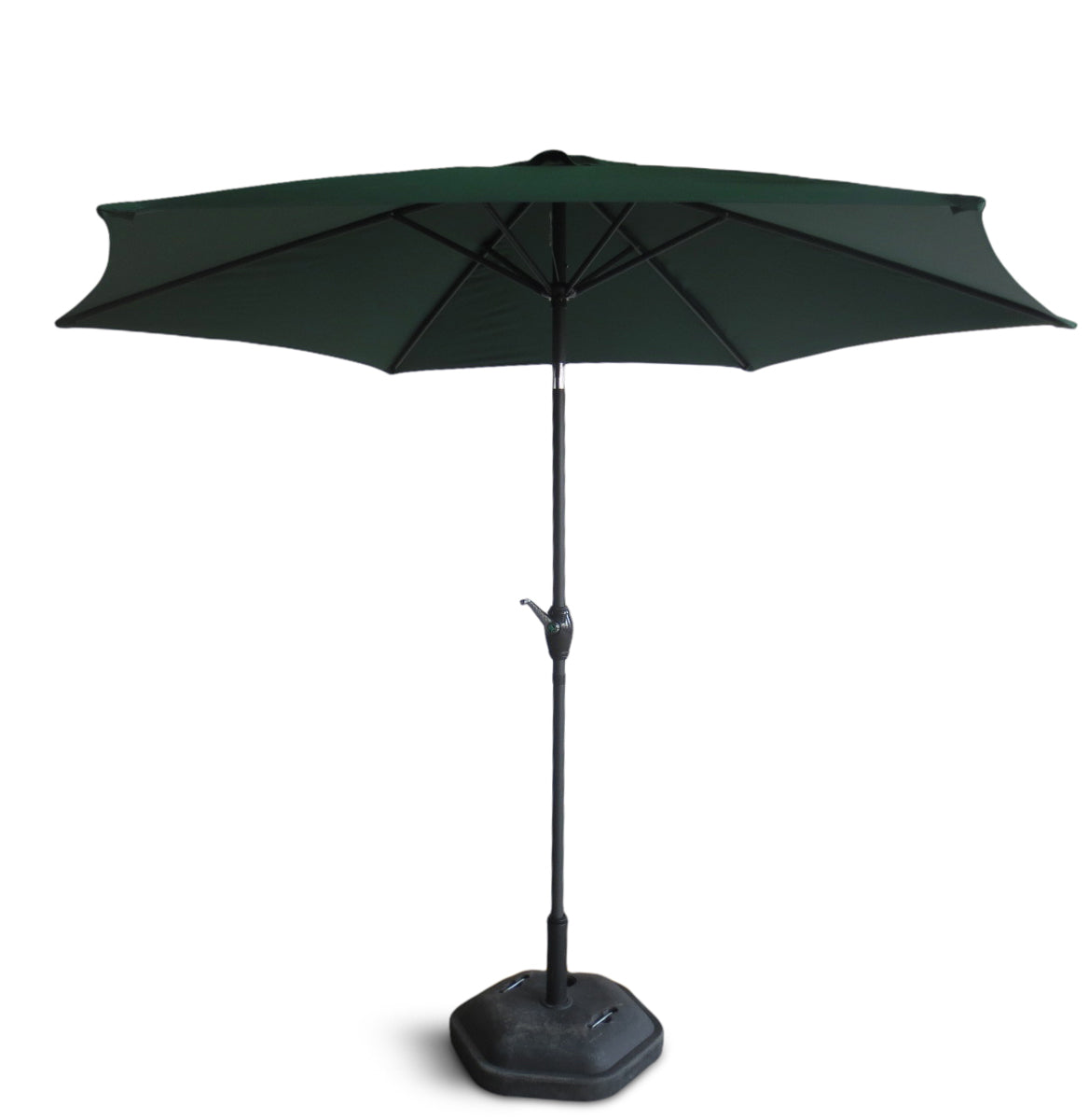 Osaka 2.7m Crank and Tilt Parasol - Forest