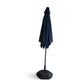 Osaka 2.7m Crank and Tilt Parasol - Navy